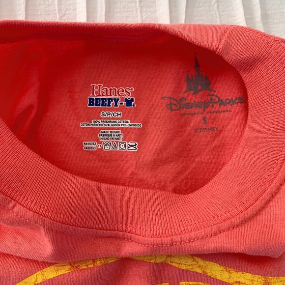 Disneyland Pink Short Sleeve Shirt- Small - Picture 3 of 3